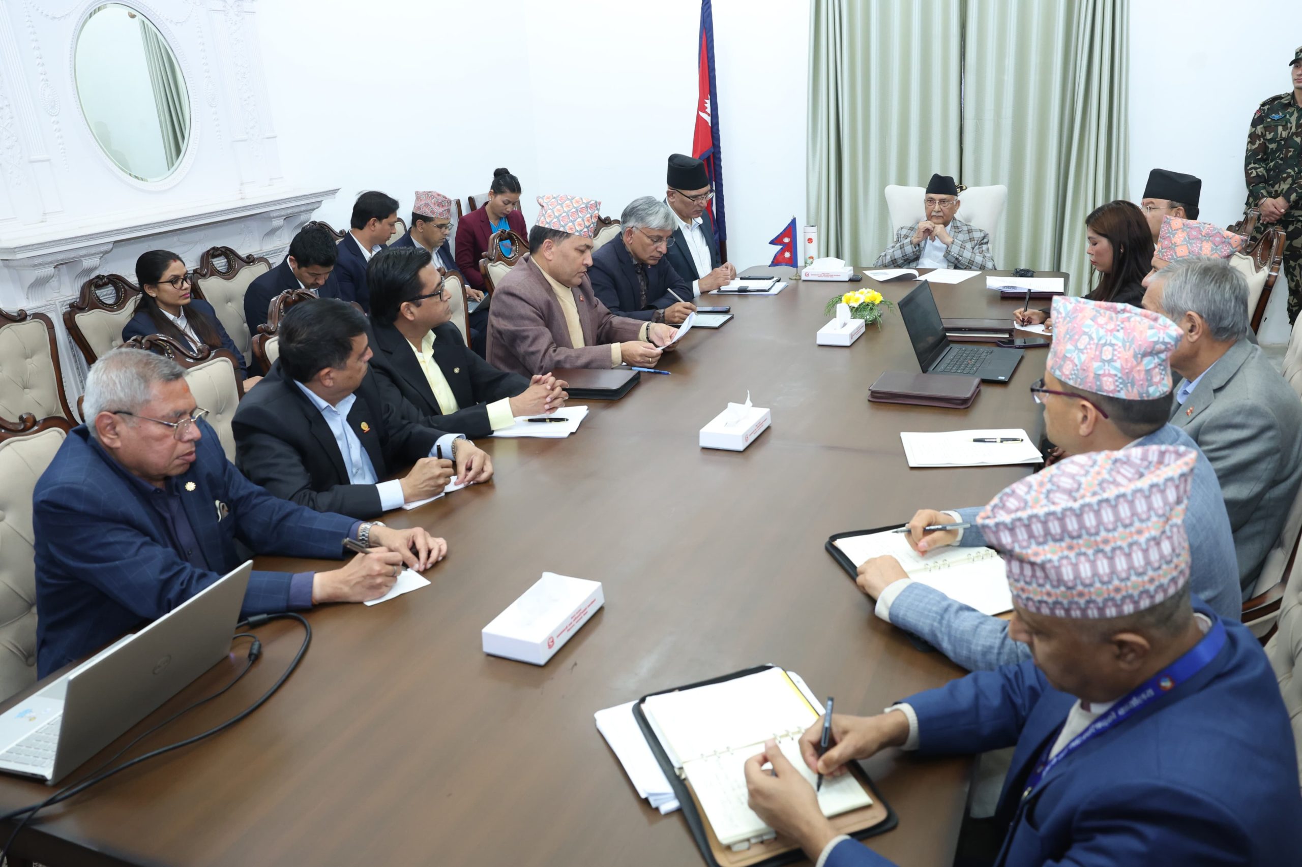 सगरमाथा संवाद कार्यक्रमको निर्देशक समितिको पहिलो बैठक सम्पन्न