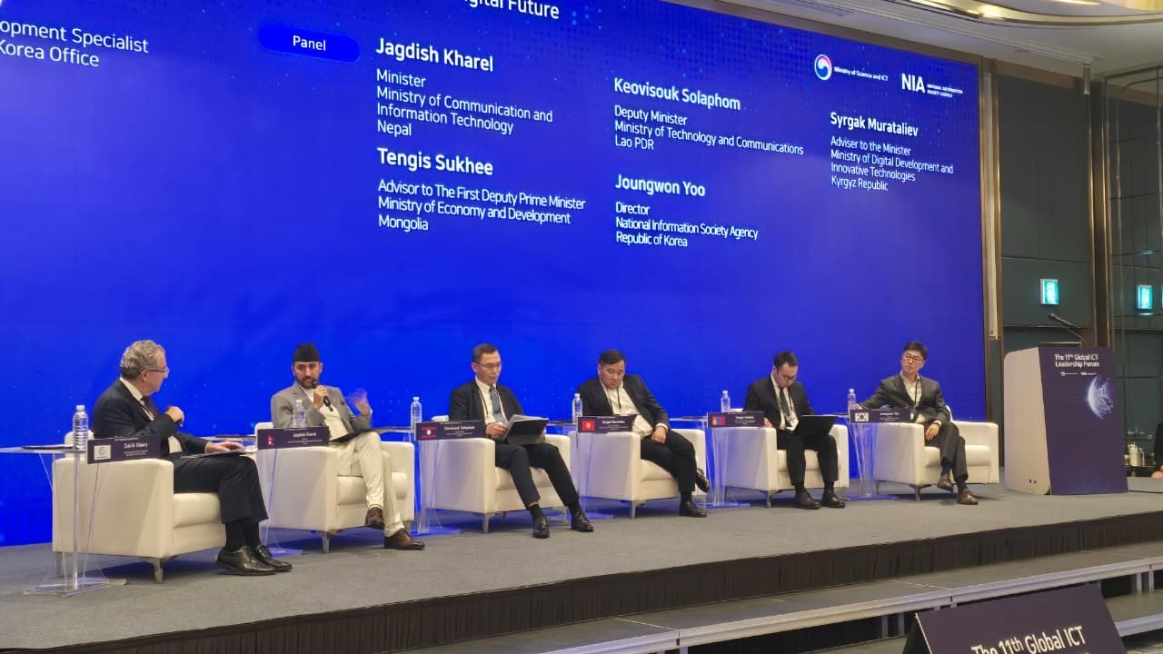 ‘ग्लोवल आइसिटी लिडरसिप फोरम’ नेपालका लागि उपलब्धीमूलकः सञ्चारमन्त्री खरेल