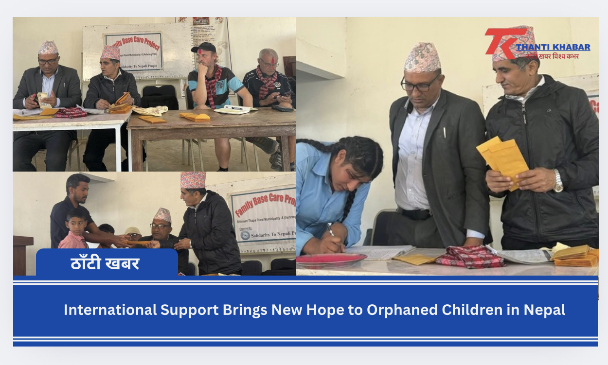 International Support Brings New Hope to Orphaned Children in Nepal