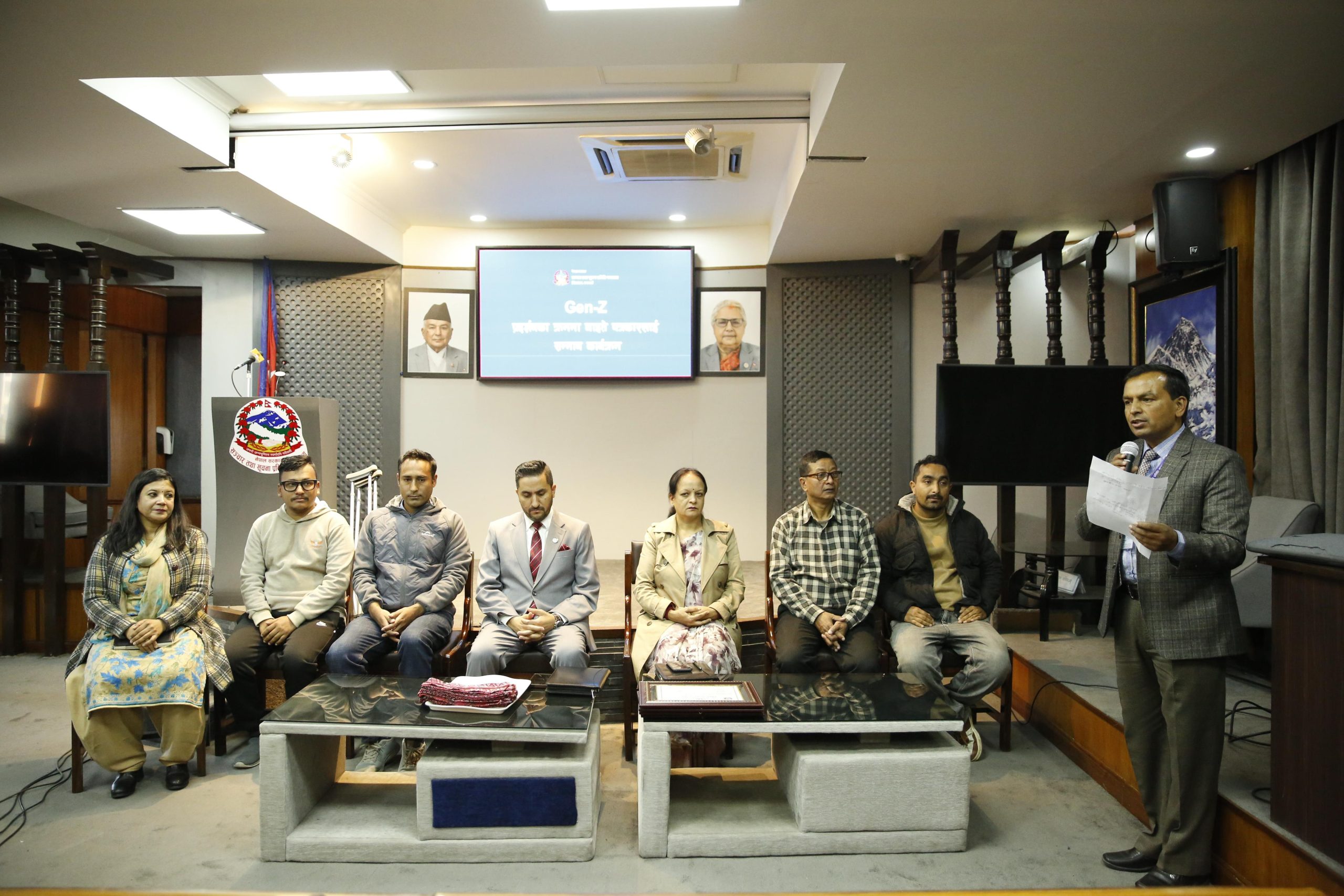 जेनजी आन्दोलनका घाइते पत्रकारलाई सरकारको सम्मान
