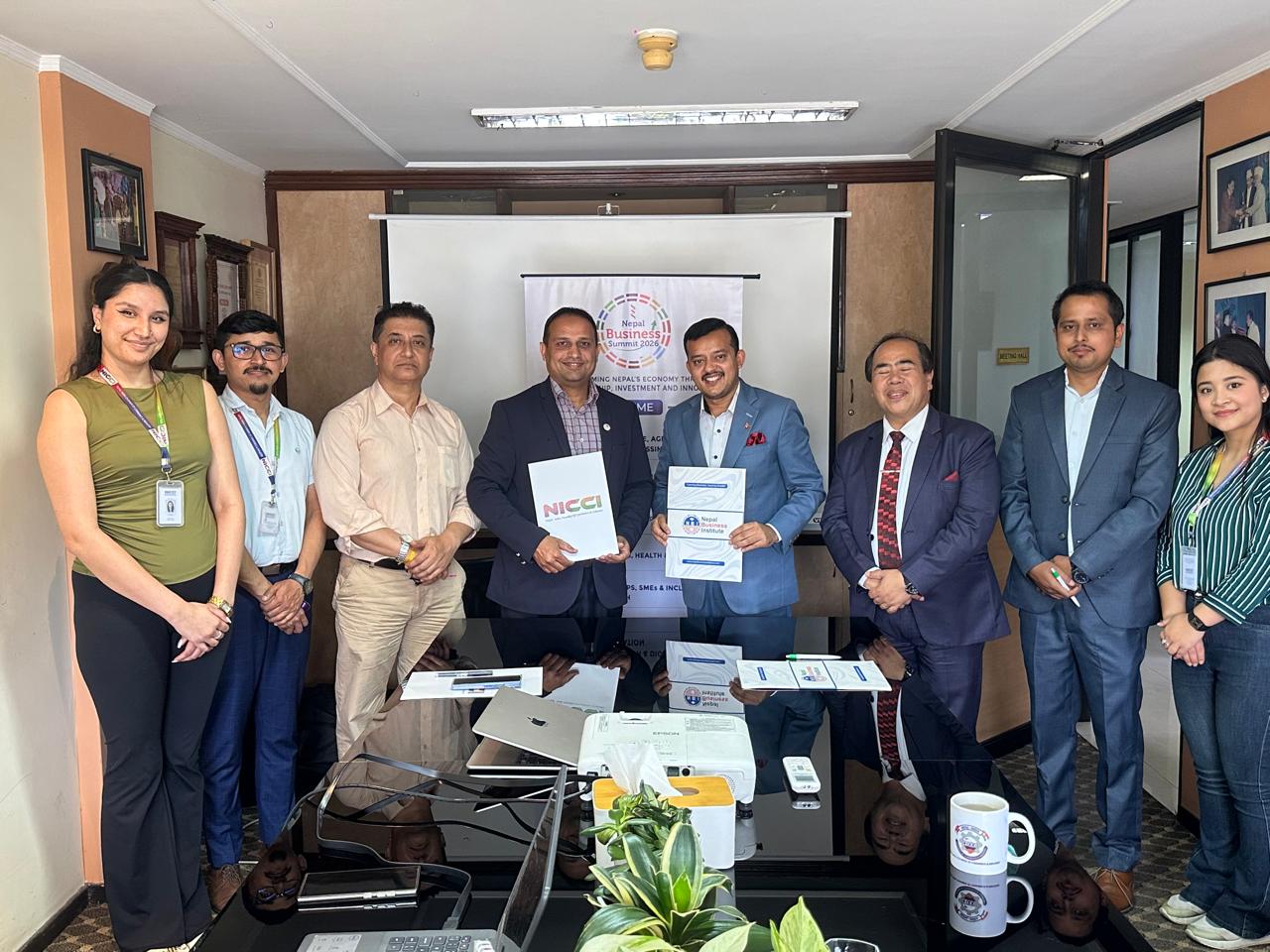 नेपाल–भारत उद्योग वाणिज्य संघ र एनबीआईले नेपाल बिजनेस समिट आयोजना गर्दै