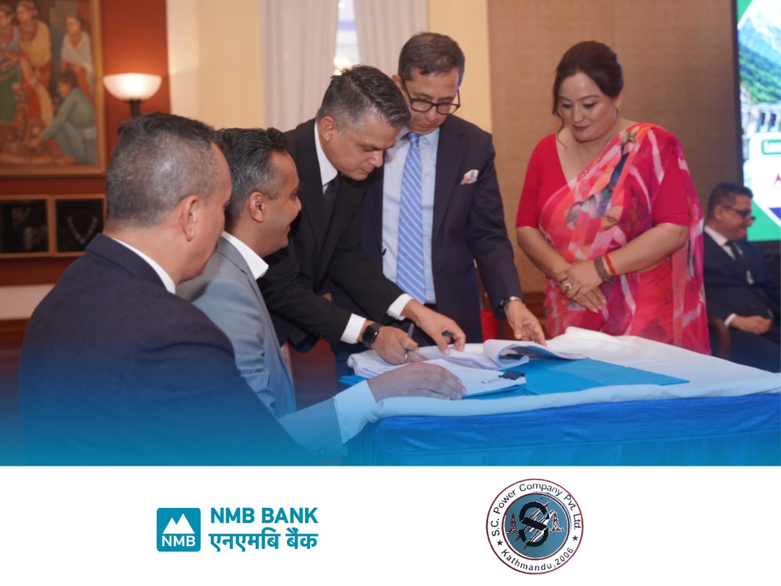 एनएमबी बैंक लिमिटेडको नेतृत्वमा तिला–१ जलविद्युत् आयोजनाको वित्तीय व्यवस्थापन