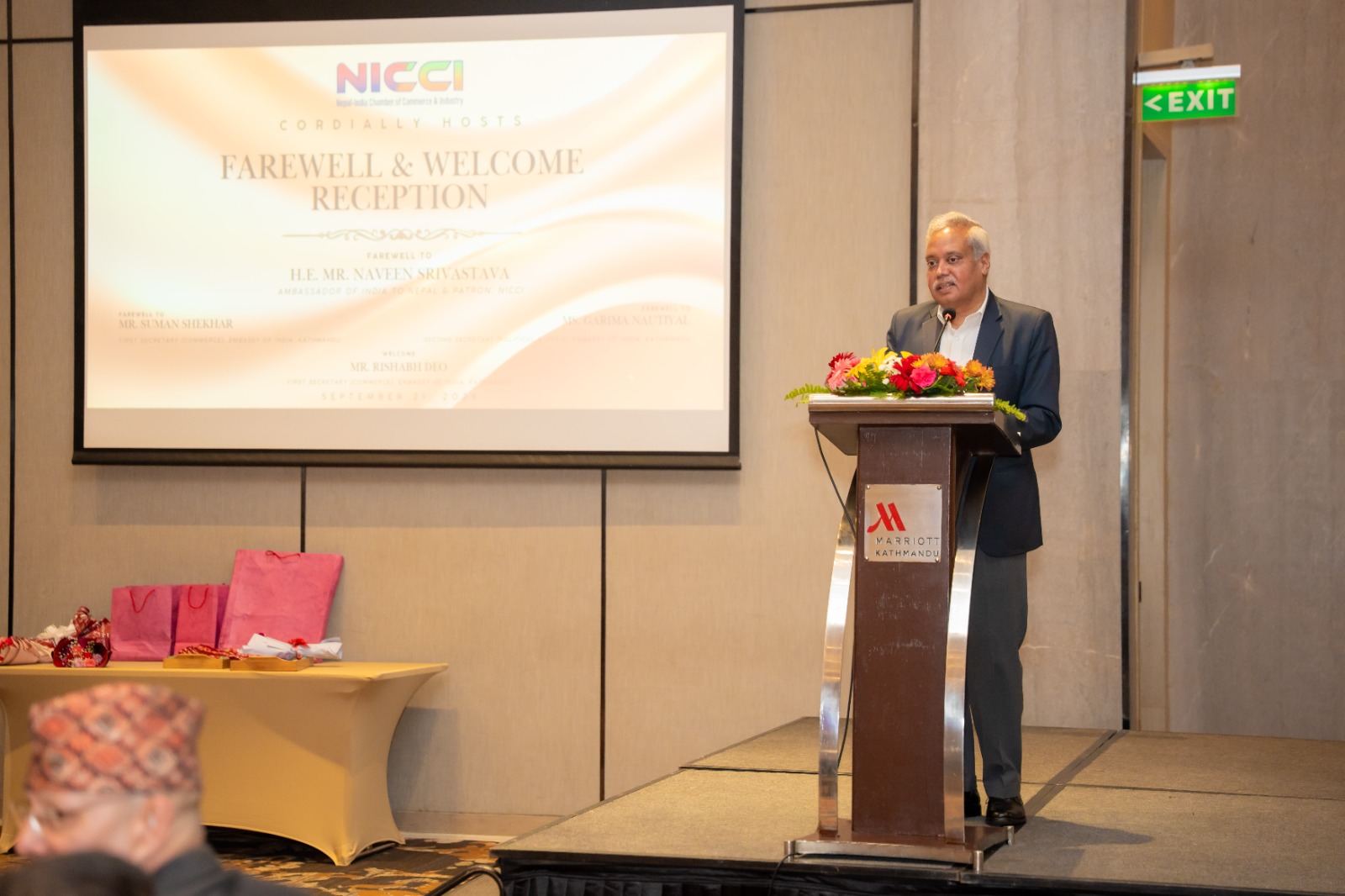 Nepal-India Chamber of Commerce and Industry (NICCI) hosts Farewell Reception in honour of Ambassador Naveen Srivastava